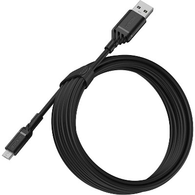 OtterBox Micro-USB to USB-A Cable 3M/9.8FT - Black (78-52658)