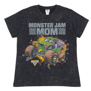 Monster Jam Grave Digger Vintage Wash Matching Family T-Shirt Little Kid to Adult - 1 of 4