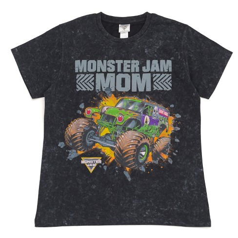 Monster Jam Grave Digger Vintage Wash Matching Family T-Shirt Little Kid to Adult - image 1 of 2