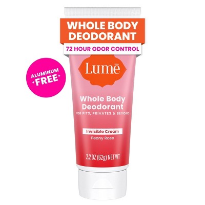 Lume Cream Deodorant 2 - Tubes store 3 OZ Full Size