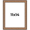 PosterPalooza | Photo Size Slim Profile Gold Picture Frame - UV Acrylic, Foam Board Backing, Hanging Hardware - 2 of 4