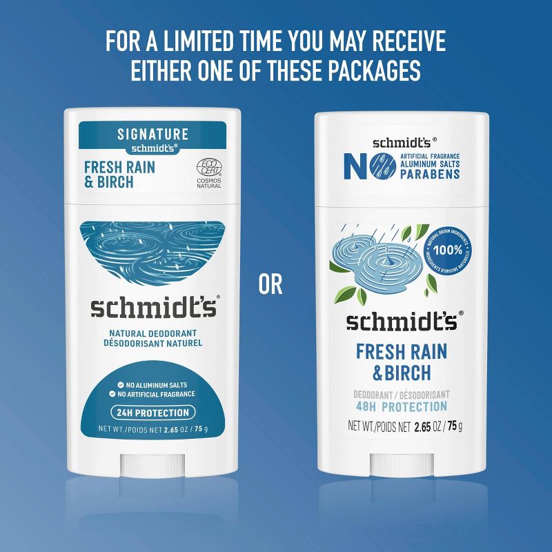 Schmidt&#39;s 24-Hour Natural Deodorant Stick - Woodsy/Earthy/Fresh Scent - 2.65oz, 6 of 8