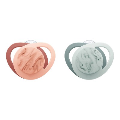 NUK for Nature Sustainable Next Gen Classic Pacifier 6-18m - Marbled Blue - 2ct