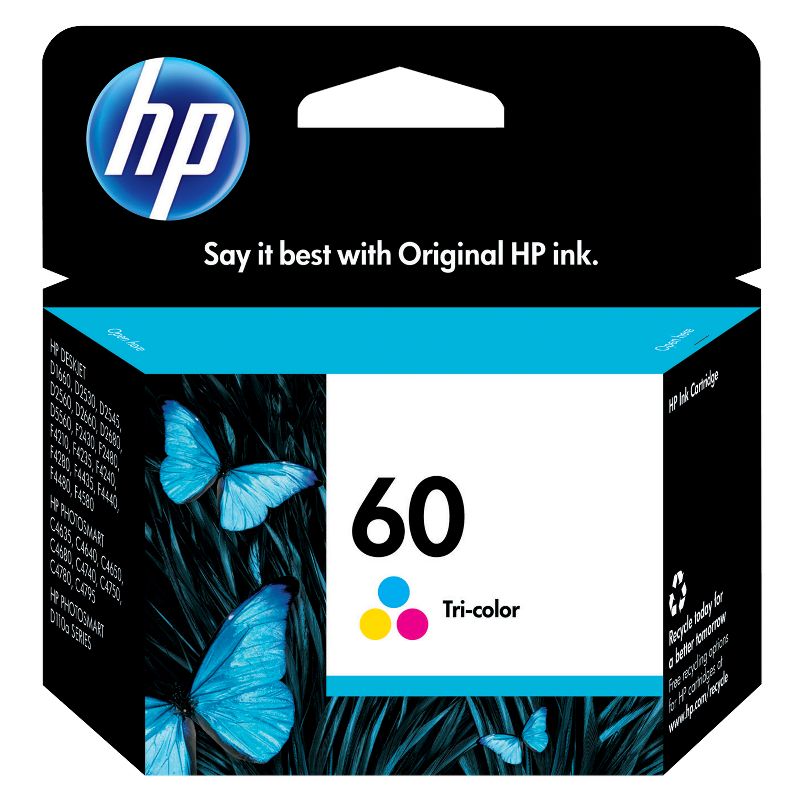 HP 60 Ink Cartridge Series, 1 of 8