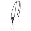 Unique Bargains Detachable Ring Neck Strap Lanyard Black for Cell Phone ID Card Holder - 3 of 4