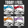 Men's Teenage Mutant Ninja Turtles Today I Feel Character Moods T-Shirt - image 2 of 4