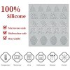 Aoibox 5PCS Leaf Silicone Molds for Baking, Fondant, Tuile, Hollow 3D Coral Branch Leaf Cake Moulds, Polymer Clay Mold for Resin, Sugar Craft, Dessert - 3 of 4