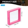 Unique Bargains Transparent PE 3D Floating Display Stand Holder Jewelry Storage Box 12 Pcs - 2 of 3