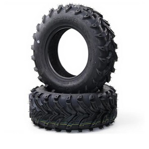 24x8-12 All-Terrain Tires Set of 2, Mud Sand Off - Road Tire 25x10-12 ATV Tires, 12 Rim ATV/UTV Tires, 4/6PR All Mud Trail Tires, Tubeless, 2 Pack - 1 of 4