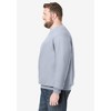 KingSize Men's Big & Tall Fleece Crewneck Sweatshirt - 4 of 4