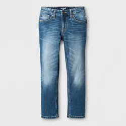 Boys' Stretch Skinny Fit Jeans - Cat & Jack™ Medium Wash 5