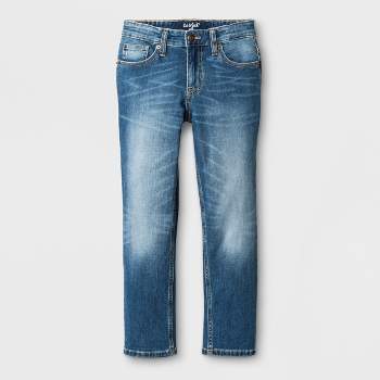 Boys' Stretch Skinny Fit Jeans - Cat & Jack™ Medium Wash 6