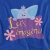 Blues Clues (Classic) Lets Imagine! Adult T-Shirt Royal Blue - 2 of 4