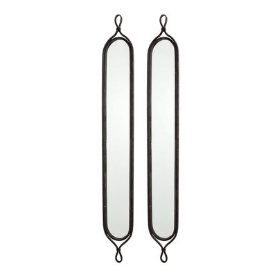 Plum & Post Tall Narrow Mirrors, Set Of 2