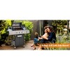 Vynxaria Propane Grill 3 Burner Barbecue Grill Stainless Steel Gas Grill with Side Burner for Outdoor BBQ Camping - 3 of 4