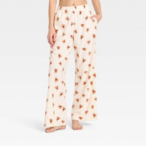 Women's Microfleece Pajama Pant - Wild Fable™ - 1 of 3
