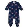 NHL Columbus Blue Jackets Infant Boys' Sleeper Bodysuit - 2 of 3