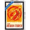 Trends International Marvel Fantastic Four: First Steps (2025) - Johnny Storm Is The Human Torch Framed Wall Poster Prints - 3 of 4