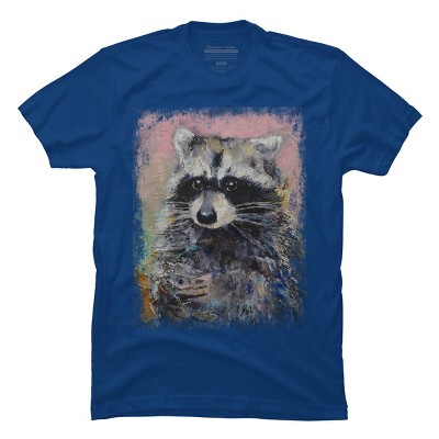 Men's Design By Humans RACCOON By creese T-Shirt