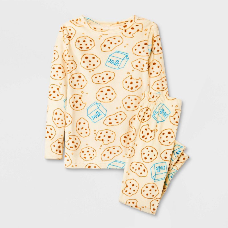  Toddler 2pc Snuggly Soft Pajama Set - Cat & Jack™, 1 of 11