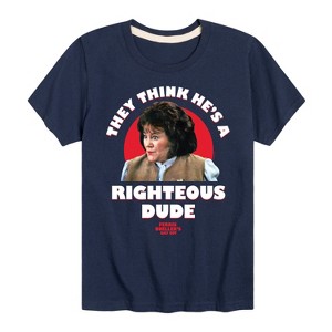 Boys' - Ferris Bueller's Day Off - Righteous Dude Short Sleeve Graphic T-Shirt - 1 of 4