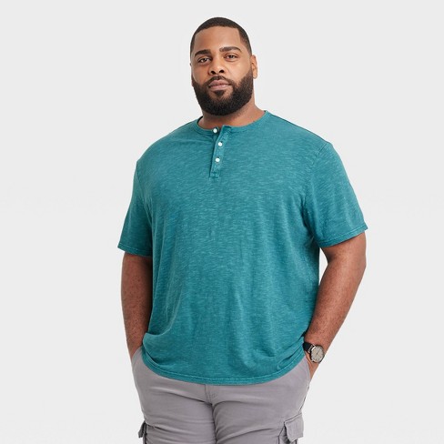 mens green henley