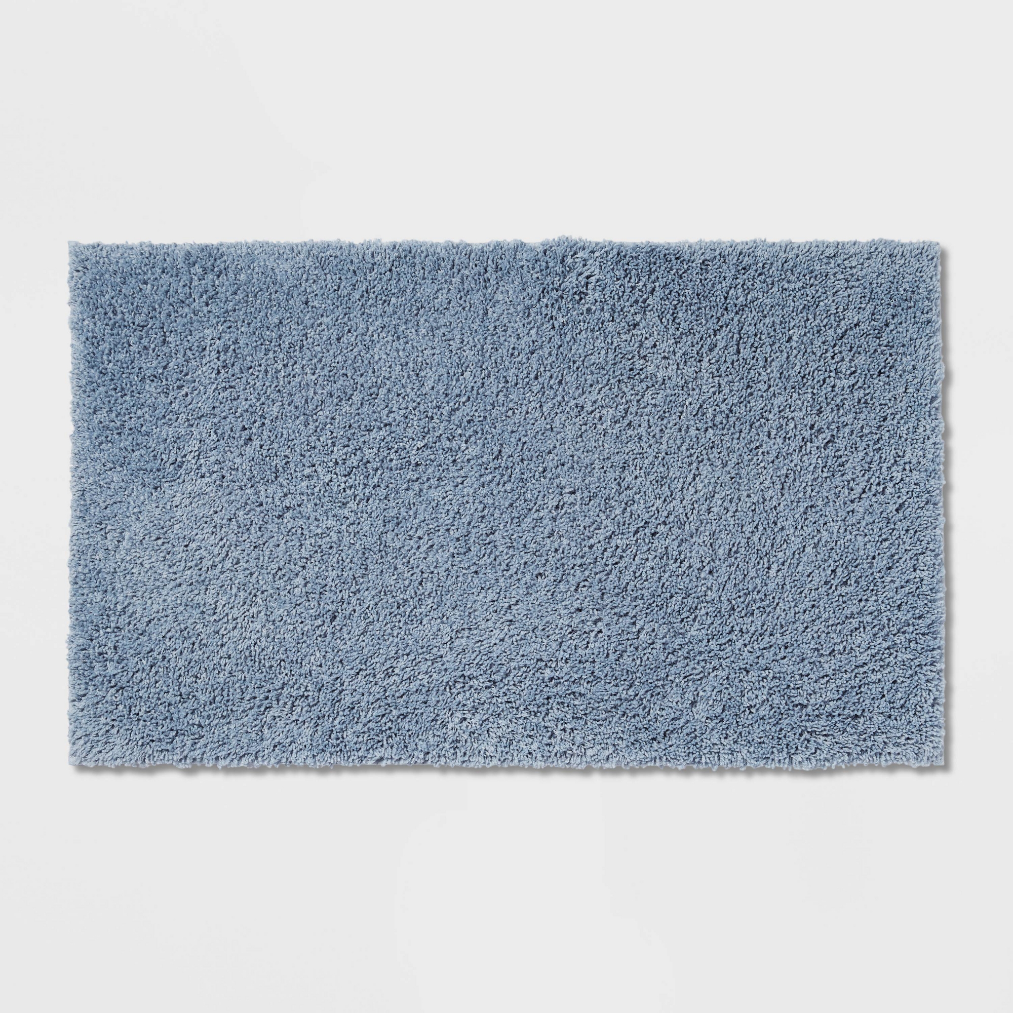 20"x34" Antimicrobial Bath Rug Blue - Threshold™