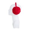 Faux Fur Earmuffs Red - Bullseye's Playground™ - 3 of 3