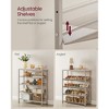 5 - Tier Freestanding Industrial Shoe Rack for Entryway - Adjustable with Storage Shelves & Spacious Top - 3 of 4