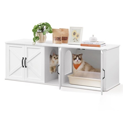 Freda cat home litter box enclosure hotsell