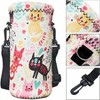 BABYYER Neoprene Water Bottle Carrier Bag with Adjustable Shoulder Strap,Insulated Water Bottle Cover - 2 of 4