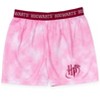 Harry Potter Girls Pajama Shirt and Shorts Sleep Set Tie Dye Pink  - 4 of 4