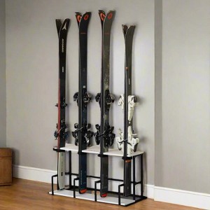 StoreYourBoard Wasatch Ski Organizer | Holds 4 Pairs of Skis & Poles - 1 of 4