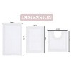 Home Weavers Luxury Collection 100% Cotton Tufted Bathroom Rug Set, Non-Slip Latex Bath Rug Set - 3 of 4