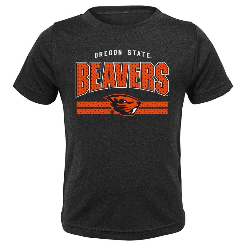 NCAA Oregon State Beavers Toddler Boys&#39; 2pk T-Shirt Set, 3 of 4