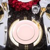 Smarty Had A Party Pink w/ Gold Organic Plastic Wedding Set - 20 Sets - 2 of 4