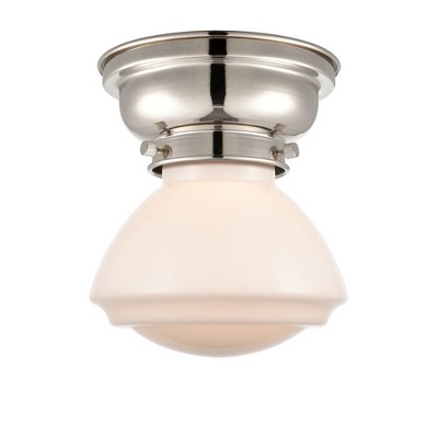 Olean - 1 Light Flush Mount In Industrial Style-6.4 Inches Tall and 6.75 Inches Wide