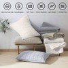 Queen Size Quilt Set, Stone - Washed Cream Coverlet with Triangle Stitch, Ultra Soft Lightweight Bedspread for All Seasons, 3 Pieces - 3 of 4