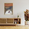 Amanti Art The Meow 01 by Artelele Wood Framed Wall Art Print - 4 of 4