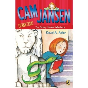 CAM Jansen: The Scary Snake Mystery #17 - (Cam Jansen) by  David A Adler (Paperback) - 1 of 1