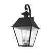 Livex Lighting Mansfield 4 - Light Wall Light in  Black - 4 of 4