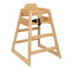 29.2"H Baby Booster Chair, Wooden Double Solid Wood Feeding Baby Dining Chair, 4L-ModernLuxe - 4 of 4