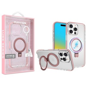 MyBat Pro Lure Series Case w/ MagSafe Kickstand Ring for Apple iPhone 16 Pro Max - Red - 1 of 4