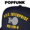 Star Trek: The Next Generation Star Trek Enterprise Ncc-1701-D Foam Trucker Cap Navy - 4 of 4