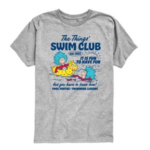 Boys' - Dr. Seuss - The Things Swim Club Short Sleeve Graphic T-Shirt - 1 of 4