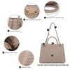Generic Woven Tote Bag for Women Crossbody Handbag,Vegan Leather Large Tote Purse - 2 of 4