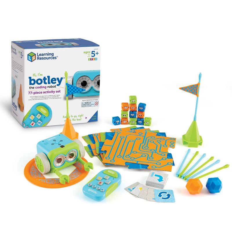 Learning Resources Botley the Coding Robot Activity Set, STEM Toys, 77 Pieces. Ages 5+, 1 of 7