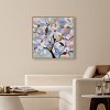 Art Remedy Blossoming in Pastels Pastel Color Abstract Wall Art Framed - 2 of 4
