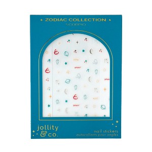 Jollity & Co. - Zodiac Scorpio Nail Stickers - Pack of 1 Sheet of 100 Nail Stickers - 1 of 3
