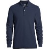 Lands' End Men's Comfort First Long Sleeve Solid Mesh Polo - 2 of 2